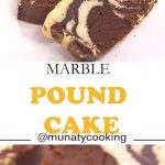 Marble Pound Cake Recipe - Munaty Cooking