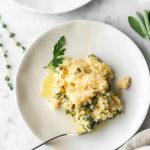 creamy mashed rutabaga with olive oil, lemon and herbs - With Spice