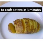 how to boil potatoes in a microwave recipe | easy way to boil aloo in  microwave |