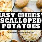 Cheesy Scalloped Potatoes (Greek Yogurt + Cheese!) - Fit Foodie Finds