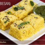 Manjula's Kitchen Recipes : Khaman (Besan) Dhokla Recipe by Manjula