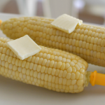 Crockpot Cheesy Corn - I Am Homesteader