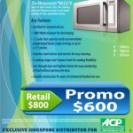 PROMOTION: MENUMASTER MICROWAVE OVEN | Simplex Private Limited