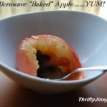 Recipe: Easy and Delicious Baked Apples from the Microwave - Thrifty Jinxy