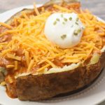 Easy Air Fryer Baked Potatoes - Bitz & Giggles