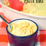 Microwave Chicken Fettuccine Alfredo Pasta Bake | Just Microwave It