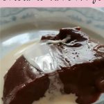 Go retro - microwave chocolate blancmange recipe - Bubbablue and me