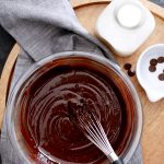 Microwave Chocolate Ganache - Melanie Makes