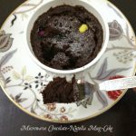 Microwave Chocolate-Nutella Mug-Cake - Cook By Book