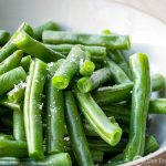 Microwave Fresh Green Beans | Love Food Not Cooking