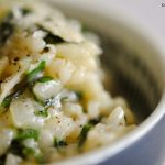 Microwave Risotto with Fresh Herbs for One - Crunch & Cream