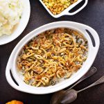 Microwave green bean casserole (The tastiest version!)