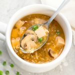 Microwave Hot and Sour Soup - Kirbie's Cravings