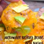 Microwave Refried Beans into Nachos | Just Microwave It