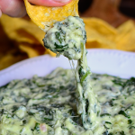 Dairy Free Spinach Artichoke Dip | don't miss dairy