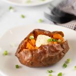 Easiest Microwave Sweet Potato Recipe - It's a Veg World After All®