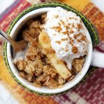 Microwave Apple Crisp in a Mug