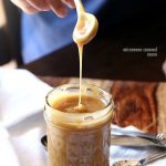 Quick and Easy Caramel Sauce in the Microwave | Cookies and Cups