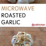 Microwave Roasted Garlic Recipe | CDKitchen.com