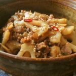Simple Way to Prepare Homemade Minced Pork and Lotus Root Stir-fry For One  More Dish | reheating cooking food in the microwave oven. Delicious Microwave  Recipe Ideas · canned tuna · 25
