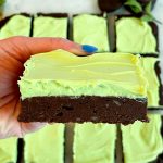 Chocolate Mint Brownies {Healthy + Fudgy} - Lauren Fit Foodie