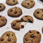Chocolate Peanut Butter Cookies – Dark & Chewy (Flourless)