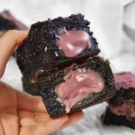 Blackout Mochi Brownies with Raspberry Filling (GF + Oil-Free) – The  Gastronomy Gal