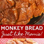 Microwave Monkey Bread - Mom's Recipe - The Soccer Mom Blog