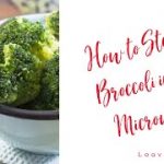 How To Steam Broccoli in the Microwave - YouTube