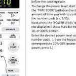 How To Set the Power Level for Magic Chef Over-the-Range Microwaves -  YouTube
