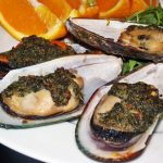 Broiled Mussels Rockefeller – Eat The Roses