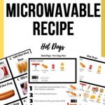 Special Ed. Visual Microwave Recipe - Hot Dogs (Individual Portions!)