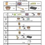 Distance Learning Rainbow Rice Krispies Treat Visual Recipe | TpT
