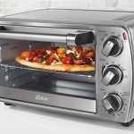 First run: frozen pizza in a countertop oven – Tasty Island