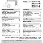 Panasonic NN-SN661S Countertop Microwave Oven GUIDE