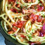 Chanterelle Mushroom and Prosciutto Pasta | 20-Minute Italian cookbook