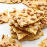 Easy Microwave Peanut Brittle - Barefeet in the Kitchen