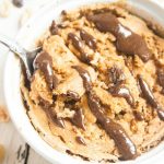 Chocolate Peanut Butter Cookies – Dark & Chewy (Flourless)