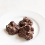 Easy 2 Ingredient Peanut Clusters in Microwave Stove Top or Slow Cooker