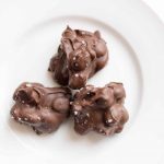 Easy 2 Ingredient Peanut Clusters in Microwave Stove Top or Slow Cooker