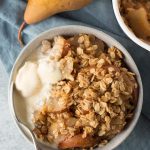 Simple Pear Crisp (Gluten Free) | Hot Pan Kitchen