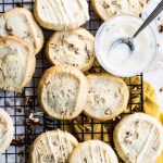 slice and bake Pecan shortbread cookies - Foodness Gracious