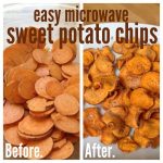 easy, homemade microwave sweet potato chips | Sweet Anna's