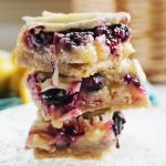Easy White Chocolate Blueberry Lemon Bars - The Contractor's Castle