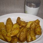 Crispy Baked Potato Wedges - Veena Azmanov