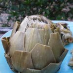 10-Minute Microwave Steamed Artichokes | thismodernwife