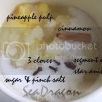 Microwaved Pineapple Filling (for Pineapple Tarts) | Corner Café