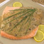 Poached Salmon with Bourbon Cream Sauce – Palatable Pastime Palatable  Pastime