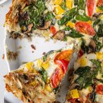 Potato Crust Quiche - The Clean Eating Couple
