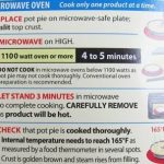 Frozen Meals Food Safety (Comments)